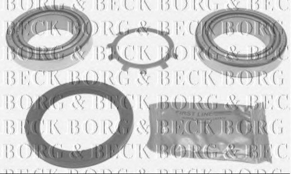 BORG & BECK BWK1230 Комплект подшипника ступицы колеса