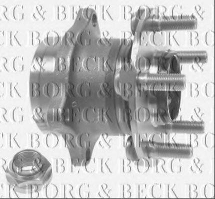 BORG & BECK BWK1238 Комплект подшипника ступицы колеса