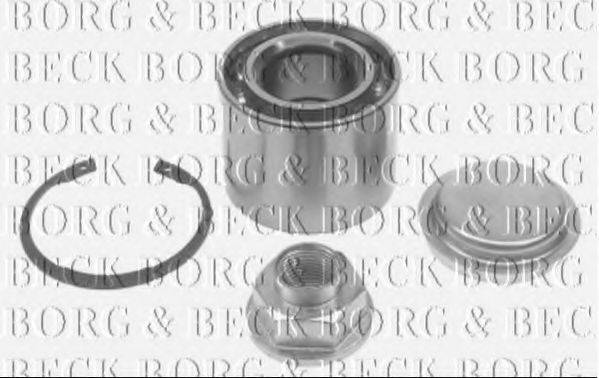 BORG & BECK BWK1244 Комплект подшипника ступицы колеса