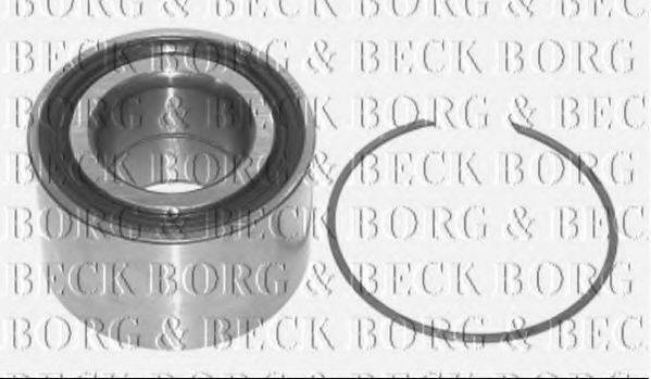Комплект подшипника ступицы колеса BORG & BECK BWK125