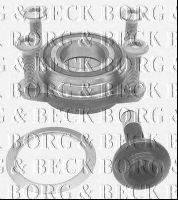 Комплект підшипника ступиці колеса BORG & BECK BWK1250