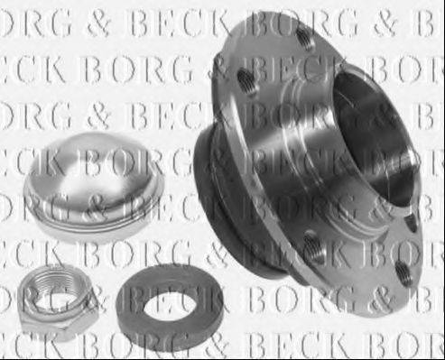 Комплект підшипника ступиці колеса BORG & BECK BWK1251