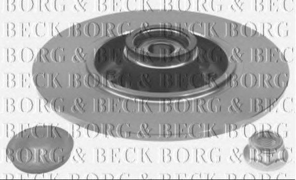 Комплект подшипника ступицы колеса BORG & BECK BWK1260
