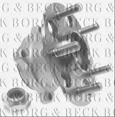 Комплект подшипника ступицы колеса BORG & BECK BWK1262
