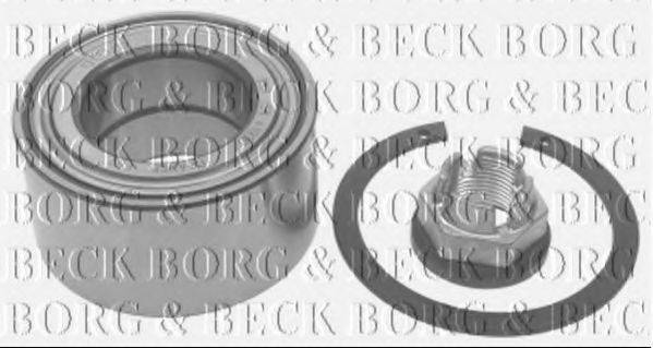BORG & BECK BWK1267 Комплект підшипника ступиці колеса