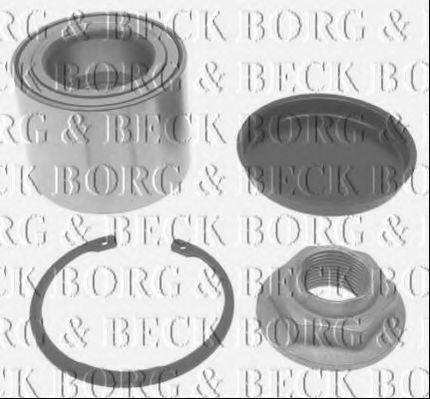 BORG & BECK BWK1269 Комплект підшипника ступиці колеса