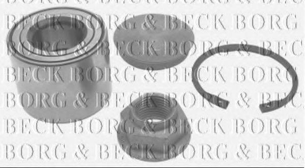 Комплект підшипника ступиці колеса BORG & BECK BWK1282