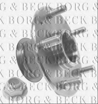 Комплект подшипника ступицы колеса BORG & BECK BWK1285