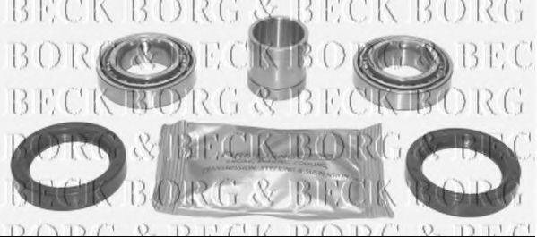 BORG & BECK BWK156 Комплект підшипника ступиці колеса