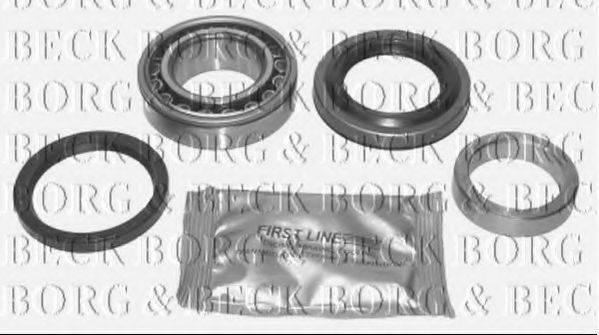 BORG & BECK BWK157 Комплект підшипника ступиці колеса