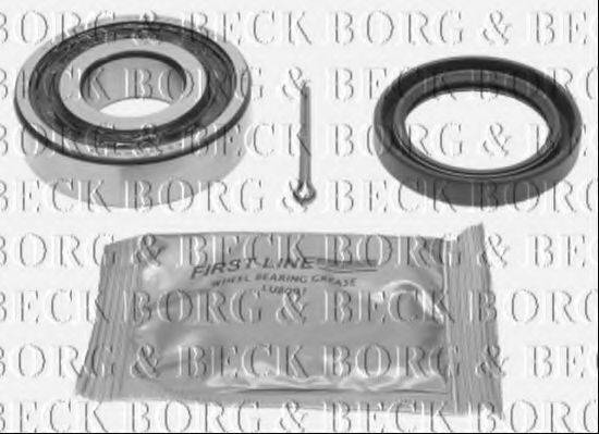 BORG & BECK BWK162 Комплект підшипника ступиці колеса