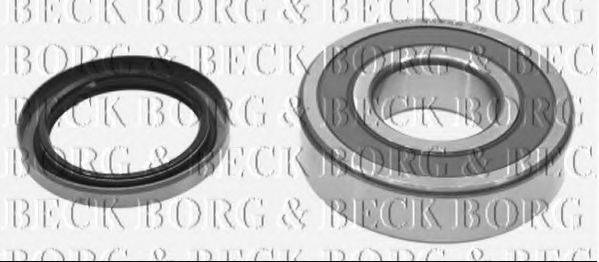 BORG & BECK BWK183 Комплект підшипника ступиці колеса