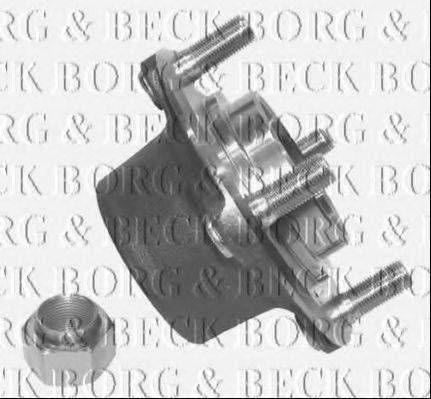 BORG & BECK BWK212 Комплект підшипника ступиці колеса