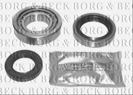 BORG & BECK BWK230 Комплект підшипника ступиці колеса