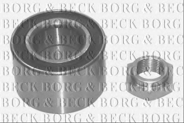 Комплект підшипника ступиці колеса BORG & BECK BWK286