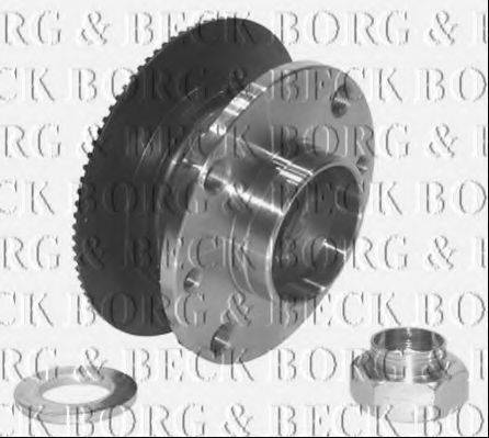 Комплект подшипника ступицы колеса BORG & BECK BWK314