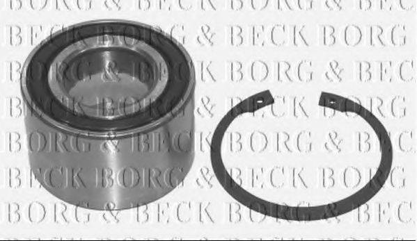 Комплект підшипника ступиці колеса BORG & BECK BWK323