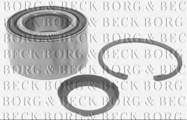BORG & BECK BWK324 Комплект підшипника ступиці колеса