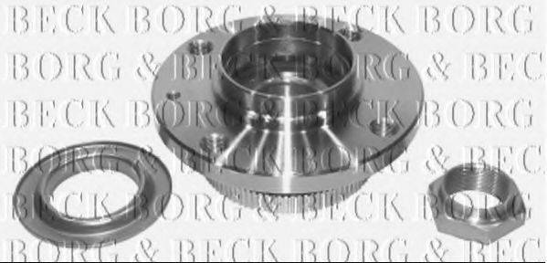 Комплект підшипника ступиці колеса BORG & BECK BWK330