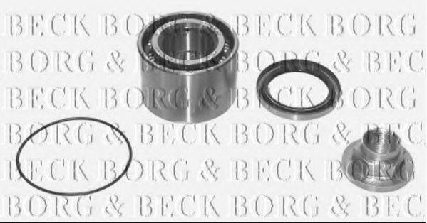 Комплект подшипника ступицы колеса BORG & BECK BWK338