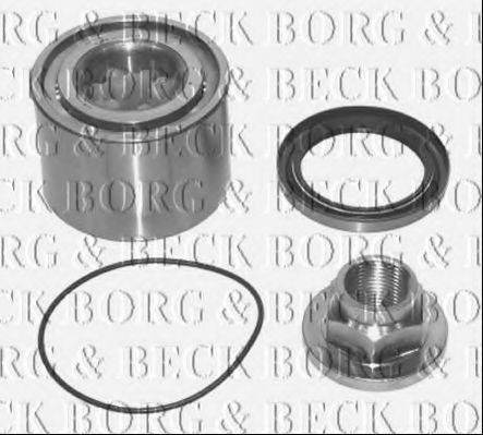 Комплект подшипника ступицы колеса BORG & BECK BWK339
