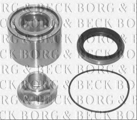 BORG & BECK BWK340 Комплект підшипника ступиці колеса