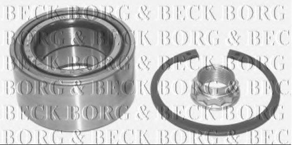 BORG & BECK BWK341 Комплект підшипника ступиці колеса