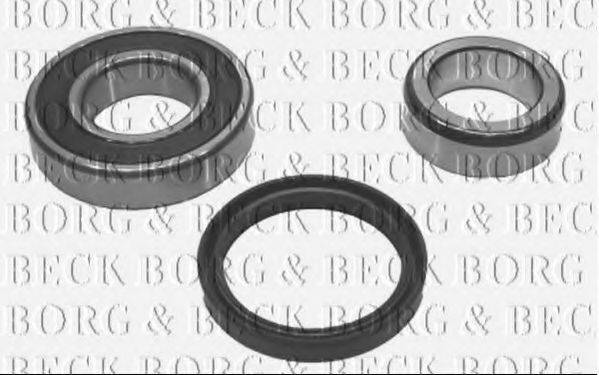 BORG & BECK BWK357 Комплект подшипника ступицы колеса