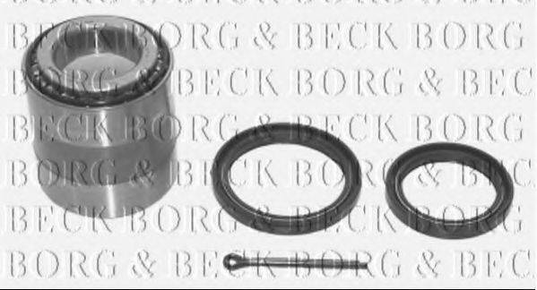 BORG & BECK BWK383 Комплект підшипника ступиці колеса
