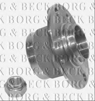 BORG & BECK BWK387 Комплект підшипника ступиці колеса