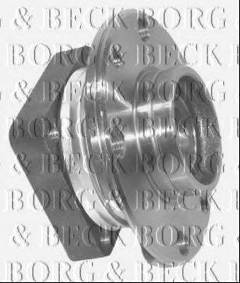 BORG & BECK BWK393 Комплект подшипника ступицы колеса