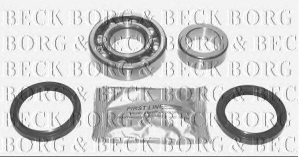 BORG & BECK BWK457 Комплект підшипника ступиці колеса