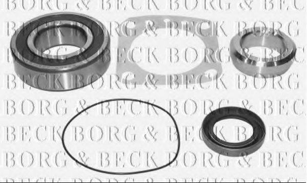 BORG & BECK BWK466 Комплект подшипника ступицы колеса