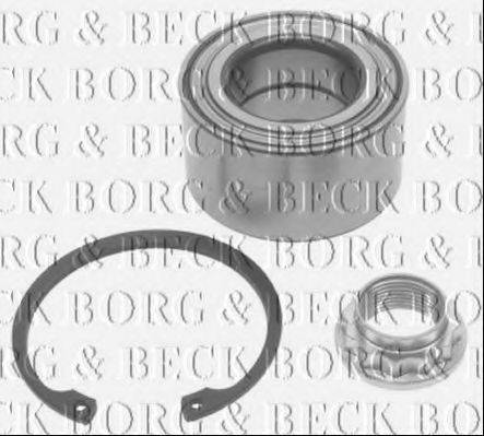 BORG & BECK BWK480 Комплект підшипника ступиці колеса