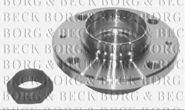 BORG & BECK BWK489 Комплект підшипника ступиці колеса