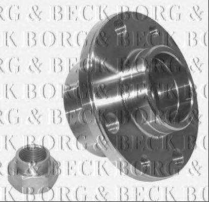BORG & BECK BWK508 Комплект підшипника ступиці колеса