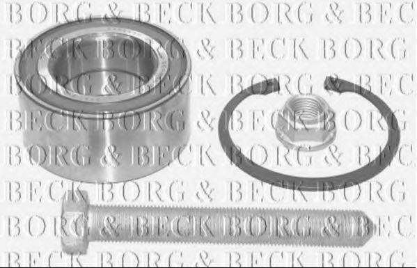 BORG & BECK BWK514 Комплект підшипника ступиці колеса