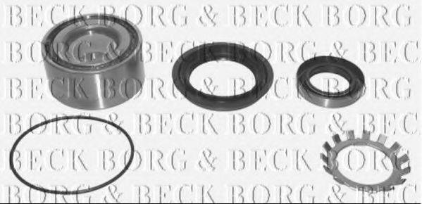 BORG & BECK BWK519 Комплект підшипника ступиці колеса
