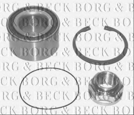 BORG & BECK BWK534 Комплект подшипника ступицы колеса