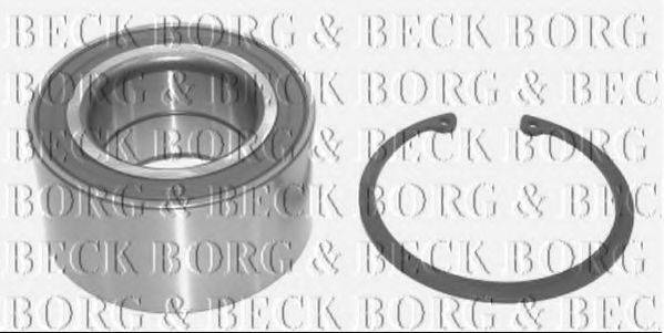 BORG & BECK BWK573 Комплект підшипника ступиці колеса