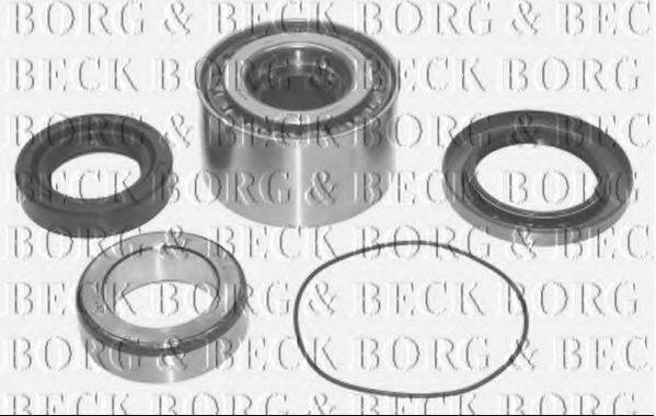 BORG & BECK BWK583 Комплект підшипника ступиці колеса