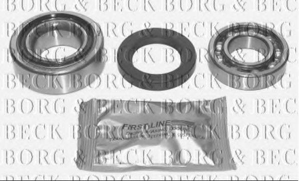 BORG & BECK BWK591 Комплект підшипника ступиці колеса
