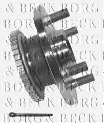 BORG & BECK BWK600 Комплект підшипника ступиці колеса