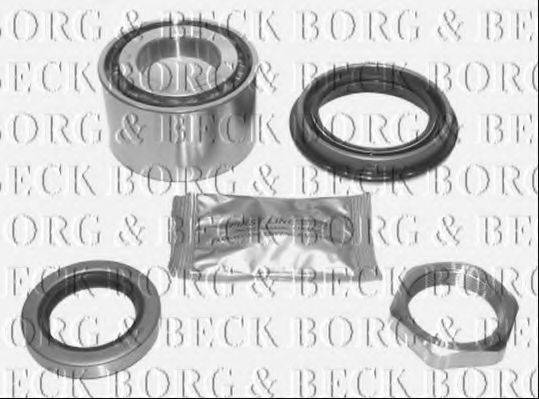 BORG & BECK BWK608 Комплект підшипника ступиці колеса