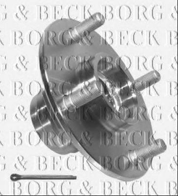 BORG & BECK BWK610 Комплект підшипника ступиці колеса