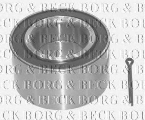 BORG & BECK BWK627 Комплект підшипника ступиці колеса