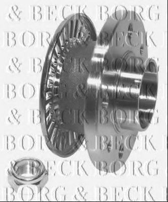 BORG & BECK BWK645 Комплект підшипника ступиці колеса