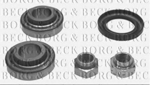 BORG & BECK BWK648 Комплект підшипника ступиці колеса