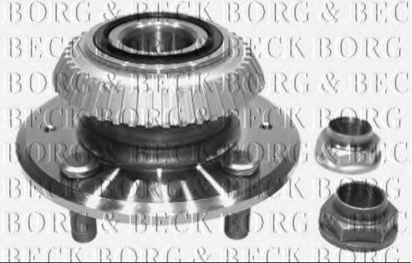 BORG & BECK BWK653 Комплект підшипника ступиці колеса