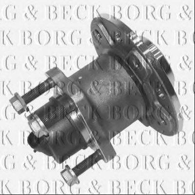 BORG & BECK BWK657 Комплект підшипника ступиці колеса